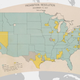 Illustration for article titled Spend hours clicking through this animated 1930s atlas of America